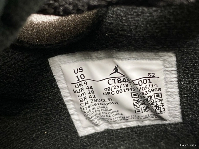 Black CT8480-001 Off-White Jordan x Air 5 1211